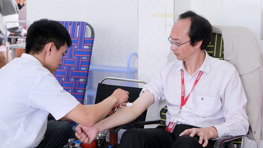 Thu 152 đơn vị máu trong ngày hội hiến máu tại Trường Đại học Yersin Đà Lạt