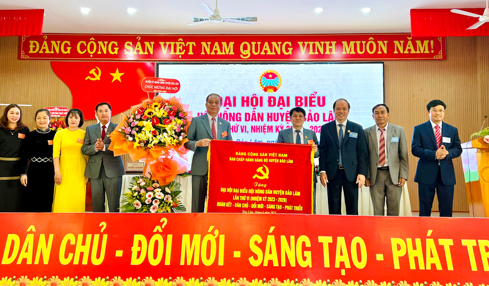 Hội Nông dân huyện Bảo Lâm tổ chức Đại hội Đại biểu lần VI