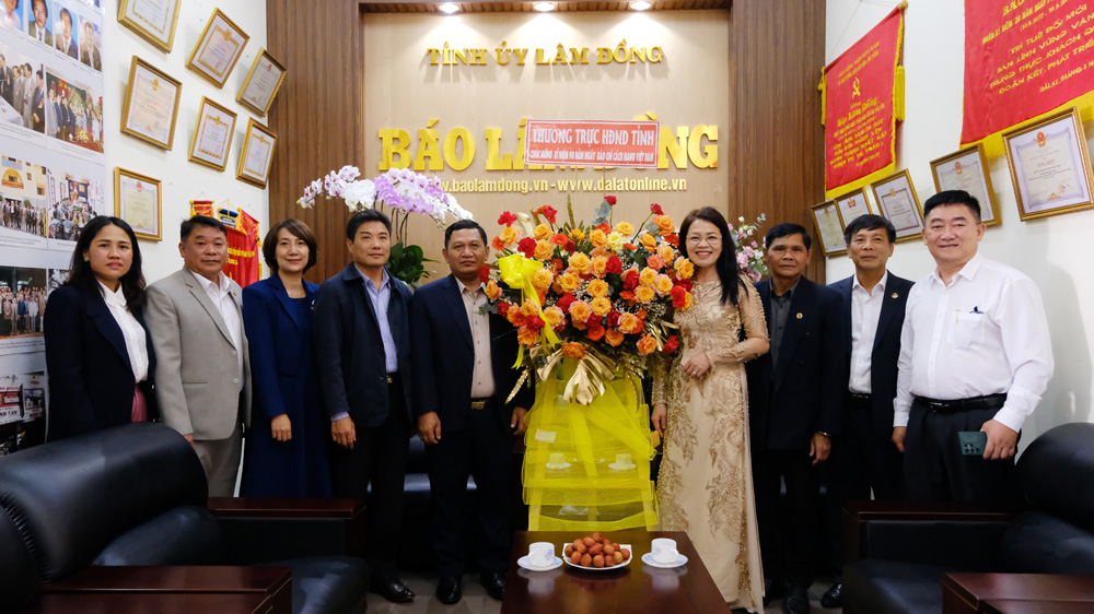 Báo Lâm Đồng tiếp tục phát triển và đồng hành với các cơ quan, đơn vị, địa phương trong công tác thông tin, tuyên truyền