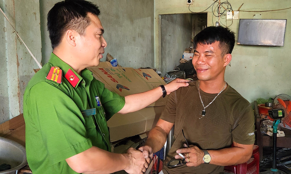 Lâm Đồng có 2 trưởng công an xã, thị trấn tiêu biểu toàn quốc