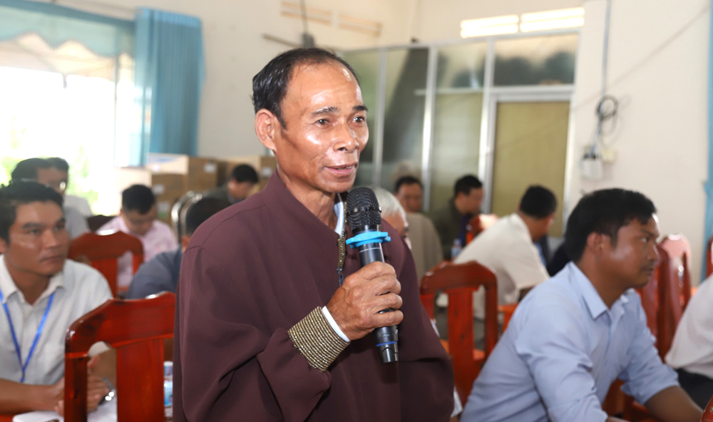 Đoàn ĐBQH đơn vị tỉnh Lâm Đồng tiếp xúc với cử tri huyện Di Linh