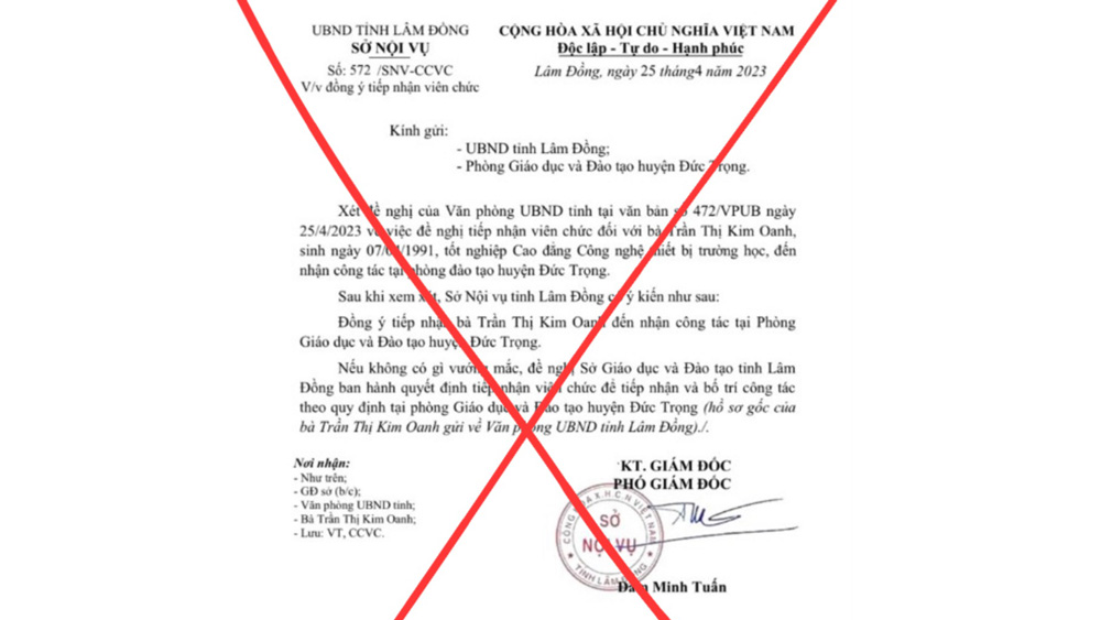 Tăng cường phòng ngừa tội phạm làm và sử dụng con dấu, tài liệu giả của cơ quan, tổ chức