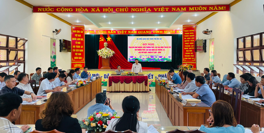 Bảo Lộc: Trao đổi kinh nghiệm hoạt động HĐND