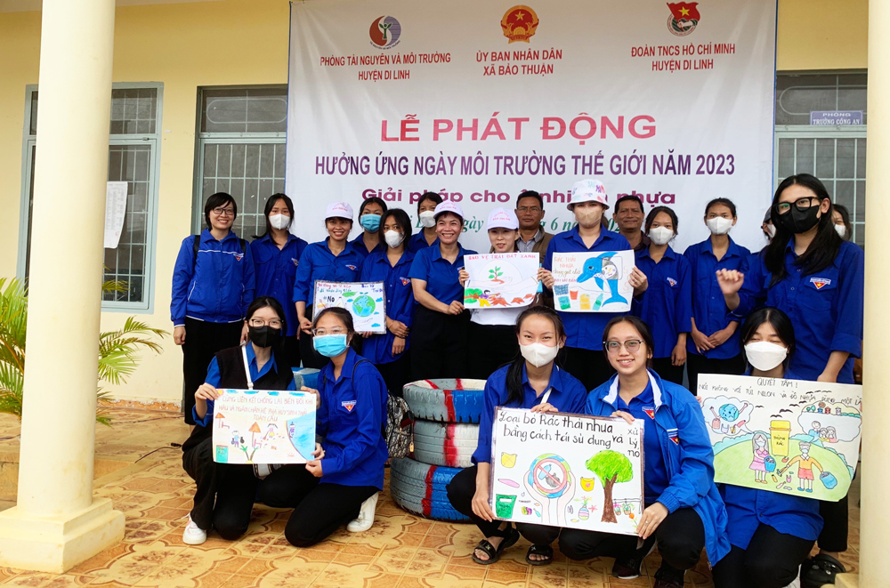 Di Linh: Phát động hưởng ứng Ngày Môi trường thế giới