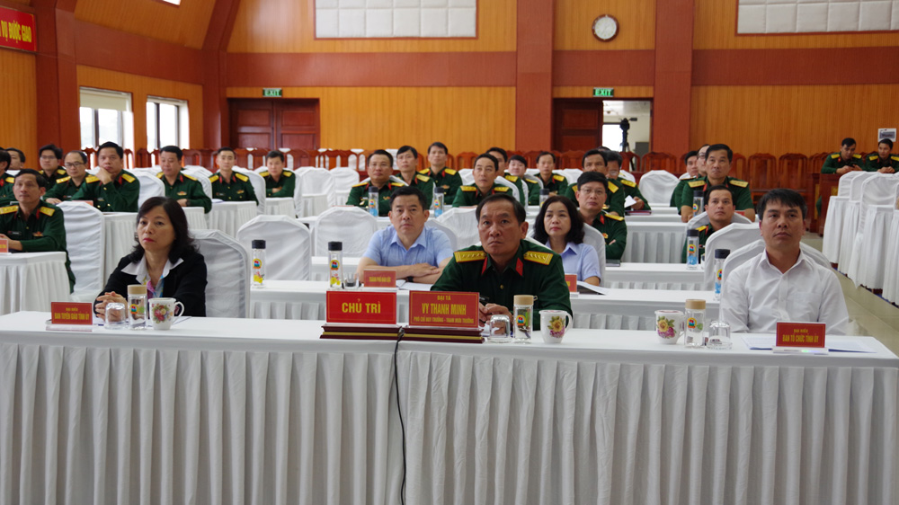 Quân khu 7 tổng kết xây dựng mô hình điểm về công tác quốc phòng địa phương, dân quân tự vệ