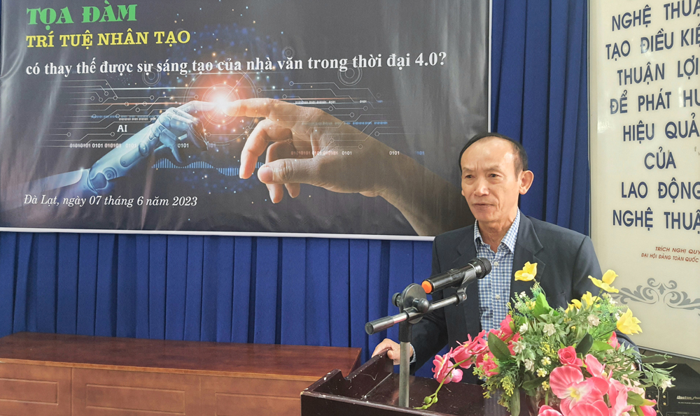 Trí tuệ nhân tạo không thể thay thế sáng tạo văn học nghệ thuật