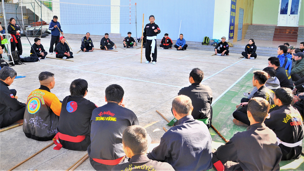 Đưa võ thuật cổ truyền đến với vùng chưa có phong trào
