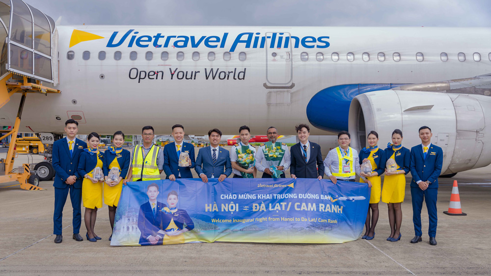 Vietravel Airlines mở đường bay thương mại đến Lâm Đồng