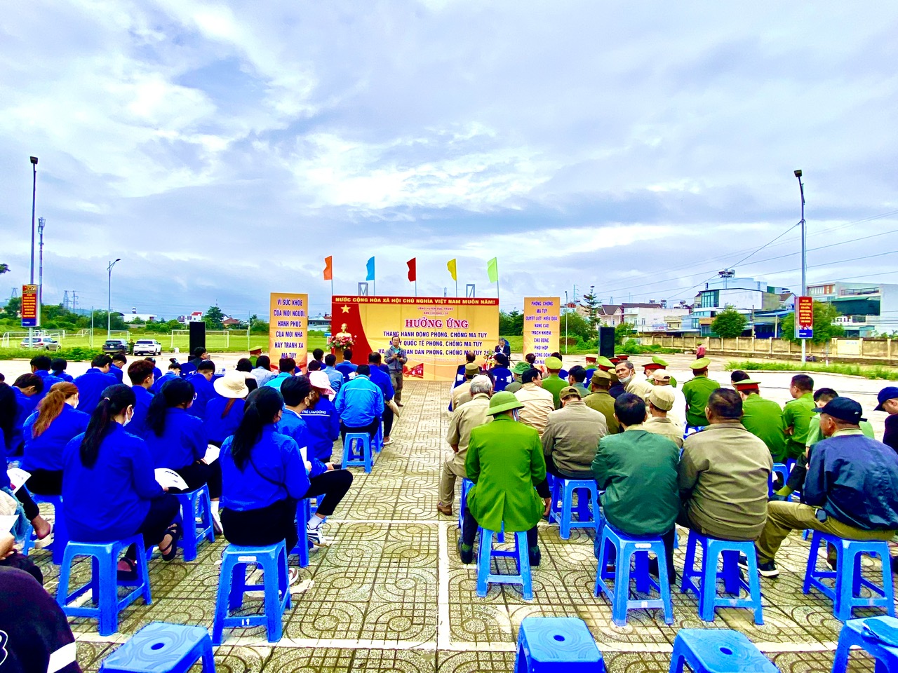 Đức Trọng ra quân hưởng ứng Tháng Hành động phòng chống ma túy