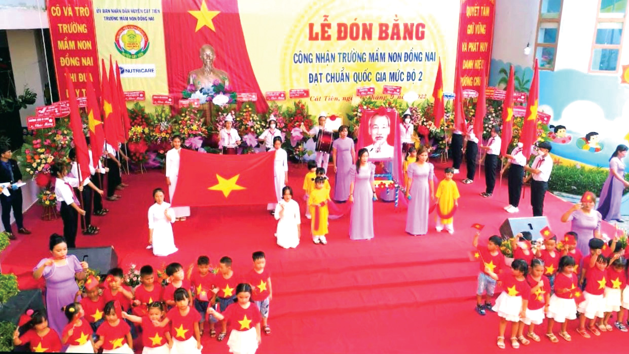 Học và làm theo Bác ở Trường Mầm non Đồng Nai
