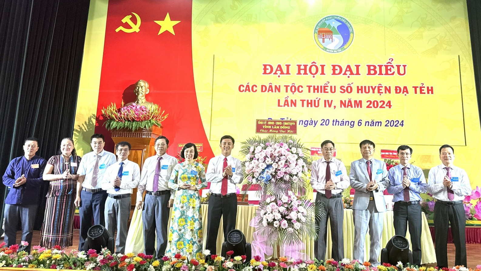 Đại hội đại biểu các dân tộc thiểu số huyện Đạ Tẻh lần thứ IV thành công tốt đẹp
