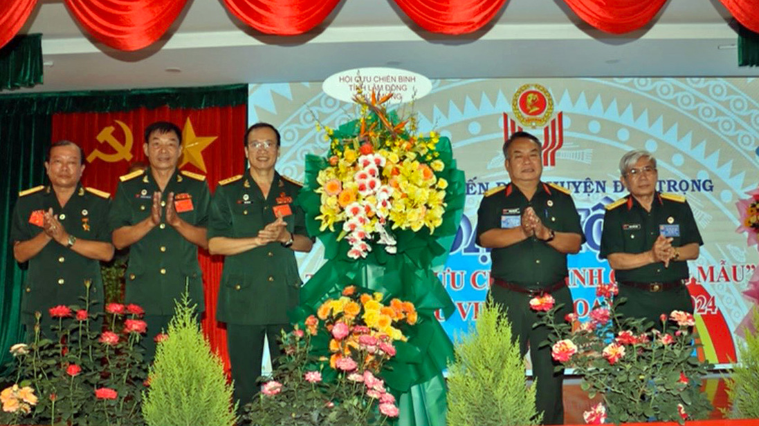 Đức Trọng: Tổ chức thành công Đại hội thi đua “Cựu chiến binh gương mẫu” giai đoạn 2019-2024