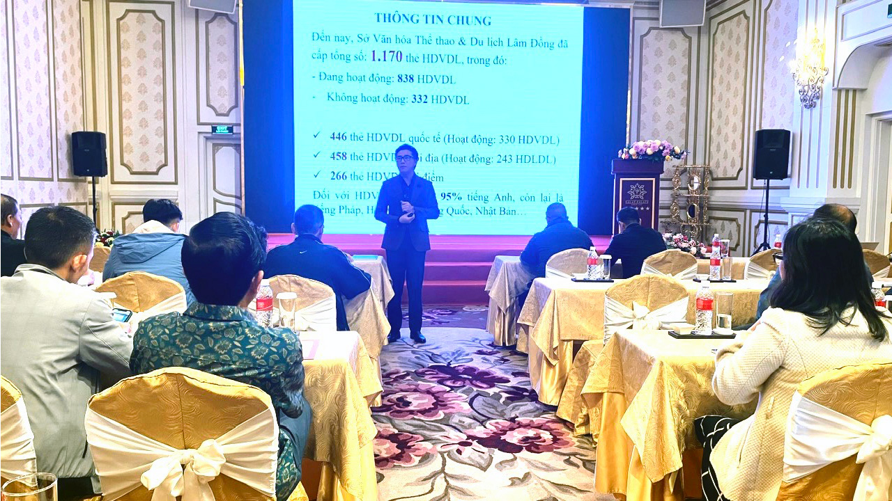 Cập nhật kiến thức cho hướng dẫn viên du lịch nội địa và hướng dẫn viên du lịch quốc tế
