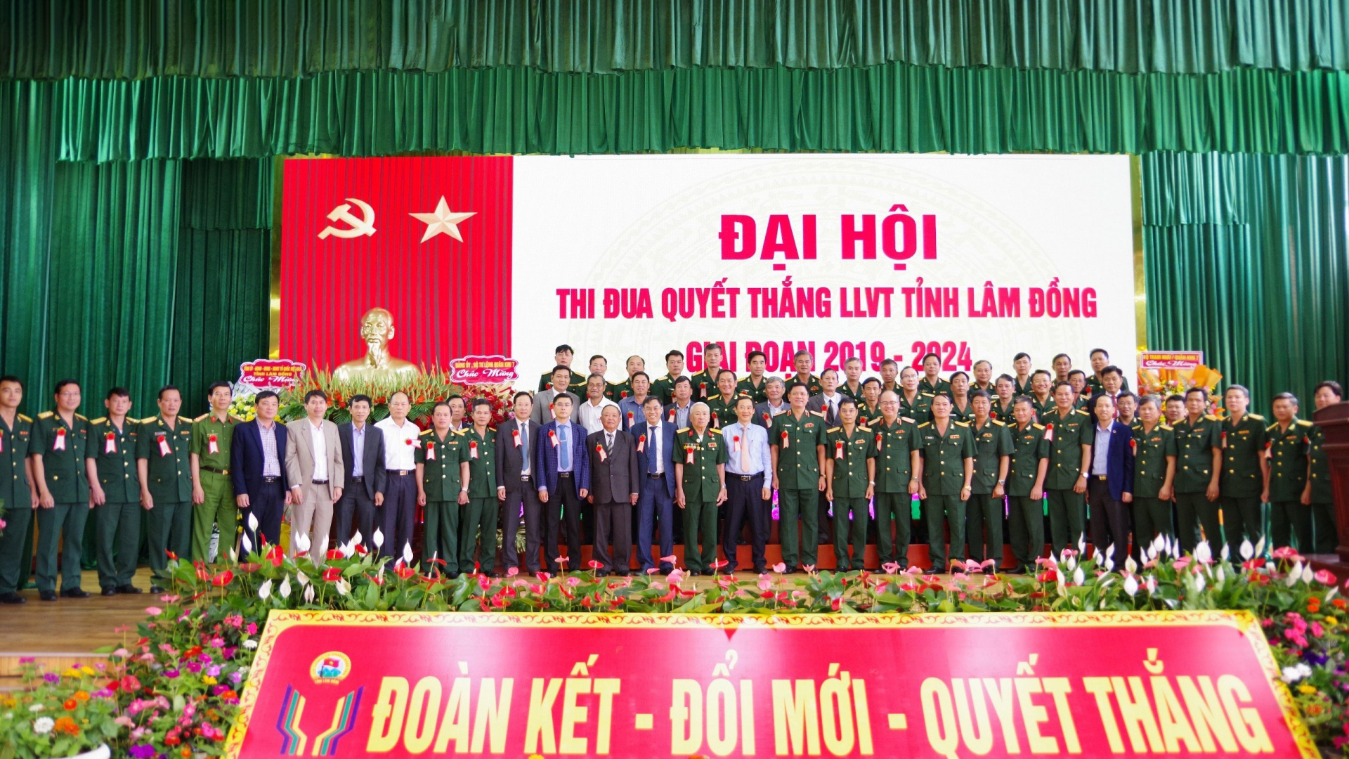 Lực lượng vũ trang tỉnh Lâm Đồng: “Đoàn kết - Đổi mới - Quyết thắng”
