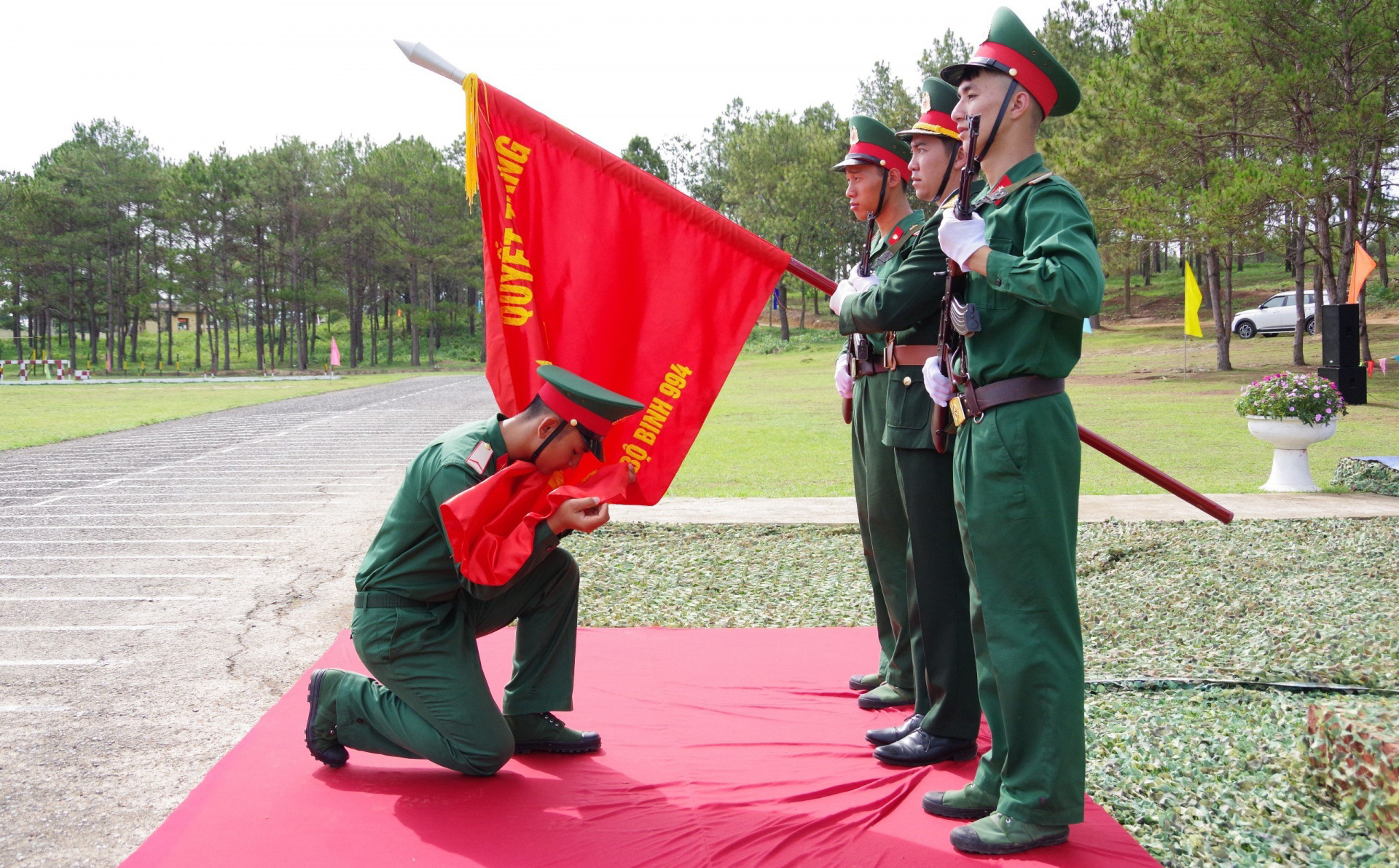 Lễ tuyên thệ chiến sĩ mới năm 2024