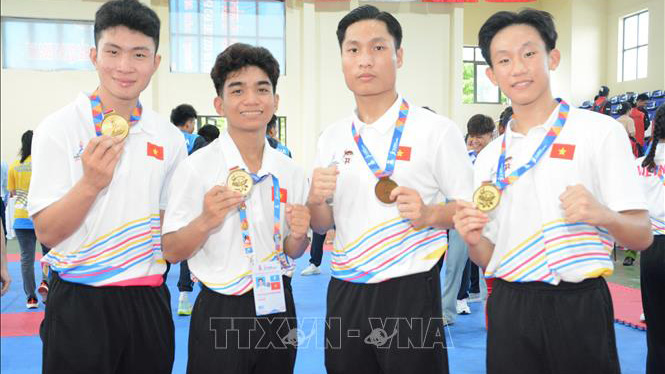 Đại hội Thể thao học sinh Đông Nam Á: Đoàn Việt Nam đang dẫn đầu bảng xếp hạng với 27 HCV
