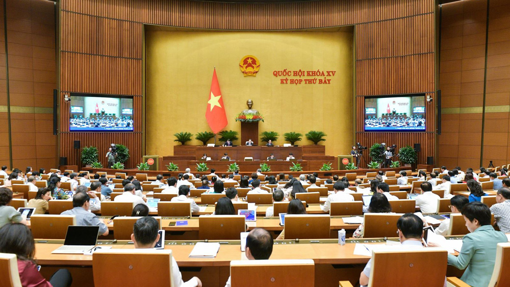 Kỳ họp thứ 7, Quốc hội khóa XV:: Quốc hội thảo luận ở hội trường về dự án Luật Phòng cháy, chữa cháy và cứu nạn, cứu hộ