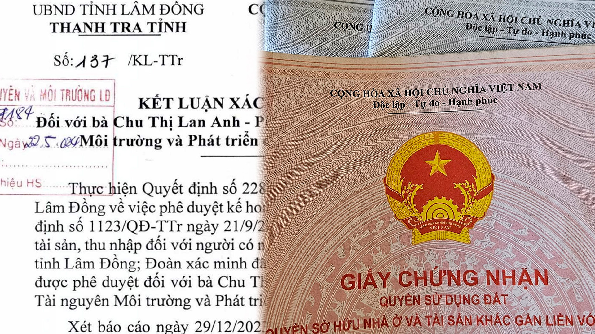 Kiến nghị xử lý nữ cán bộ kê khai tài sản, thu nhập không trung thực