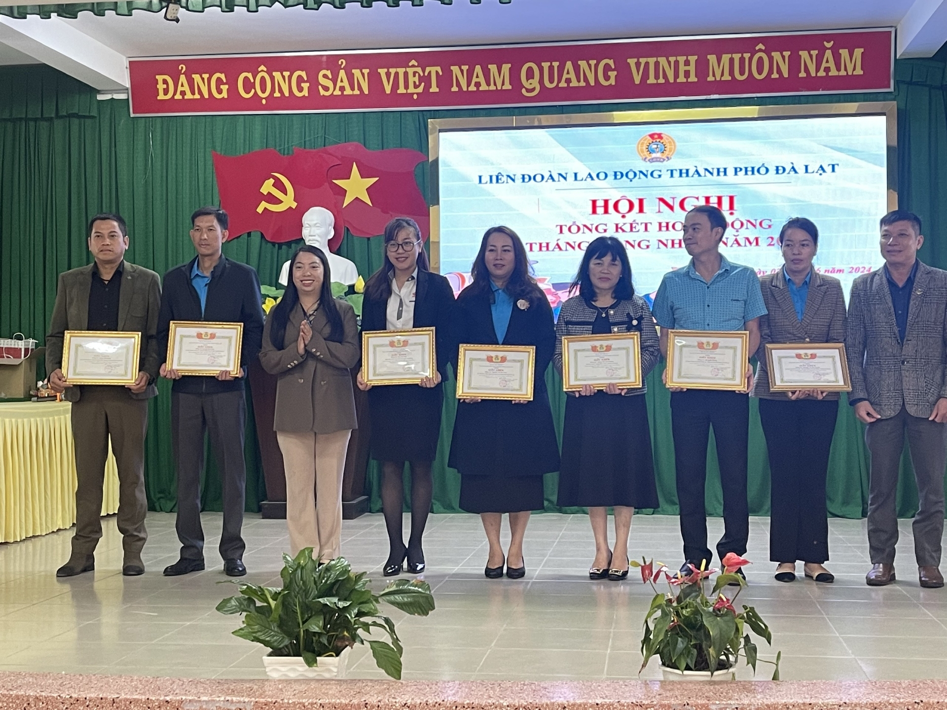 Đà Lạt tổng kết hoạt động Tháng Công nhân