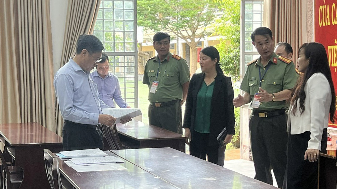 Công an Lâm Đồng tham gia đảm bảo an ninh, an toàn kỳ thi tốt nghiệp THPT năm 2024