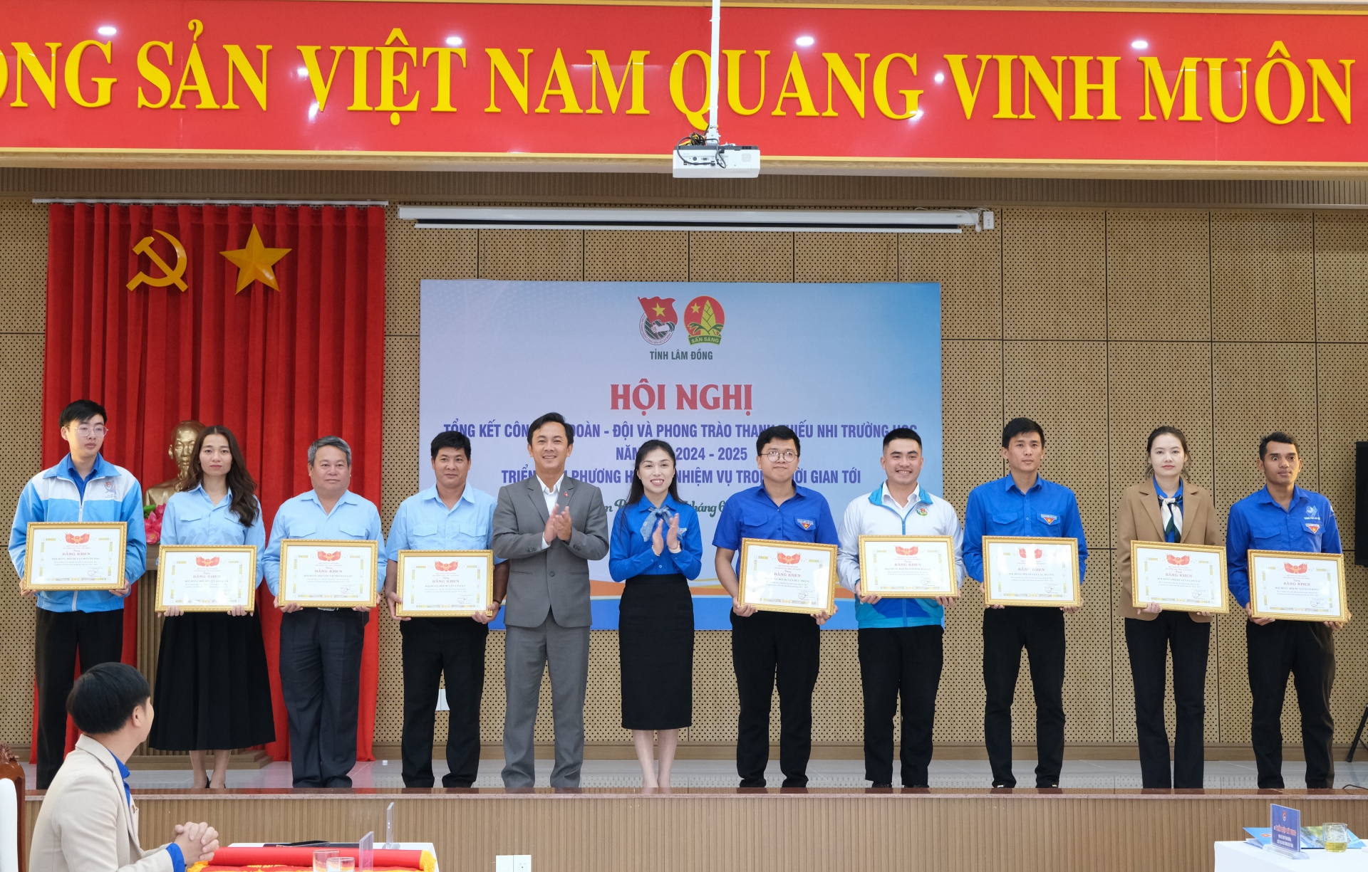 Các đơn vị xuất sắc tiêu biểu trong công tác Đội và phong trào thiếu nhi cấp huyện năm học 2024 - 2025 