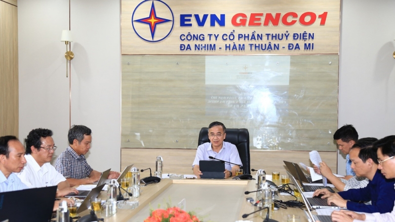 Đoàn công tác EVN kiểm tra công tác quản lý an toàn các đập thủy điện tại Công ty ĐHĐ