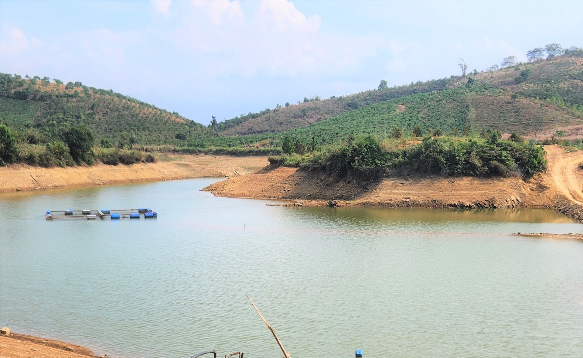 Bảo Lâm: 2 người đàn ông đuối nước ở hồ thủy lợi