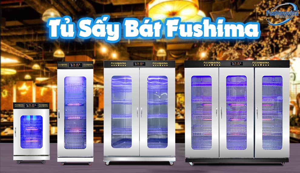 Tủ sấy bát công nghiệp Fushimavina – Diệt khuẩn, sấy khô tối ưu cho nhà hàng