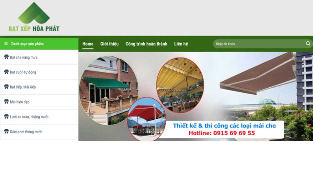 Bạt Xếp Hòa Phát - Đơn Vị Thi Công Bạt Xếp, Mái Đà Lạt