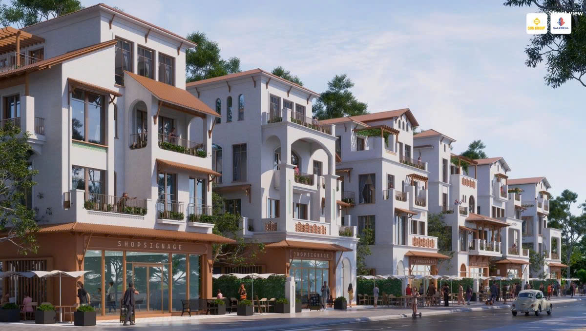 Phối cảnh đơn lập Sun Group Vũng Tàu
