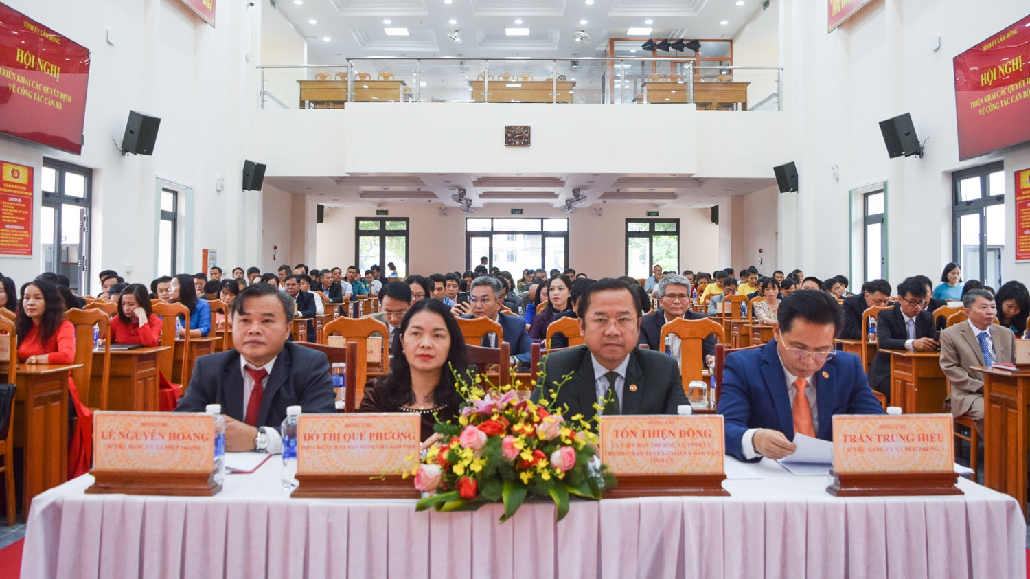 Công bố quyết định về công tác cán bộ của 6 xã mới tại huyện Đức Trọng