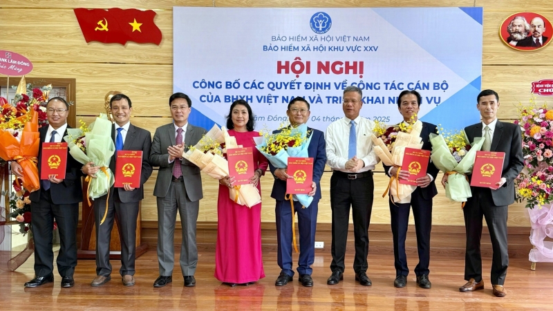 Bảo hiểm xã hội khu vực XXV triển khai nhiệm vụ theo mô hình tổ chức mới