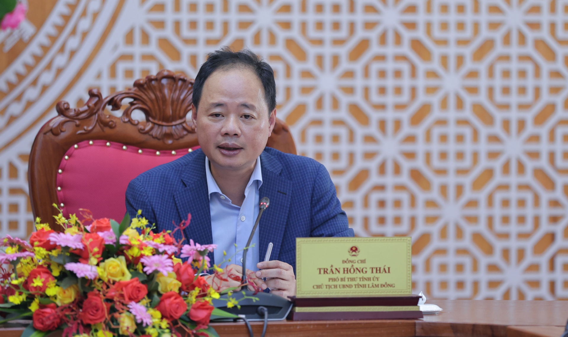 Chủ tịch UBND tỉnh Lâm Đồng làm việc với Tập đoàn Tân Hoàng Minh về Dự án Khu đô thị thông minh tại Xuân Thọ, Đà Lạt