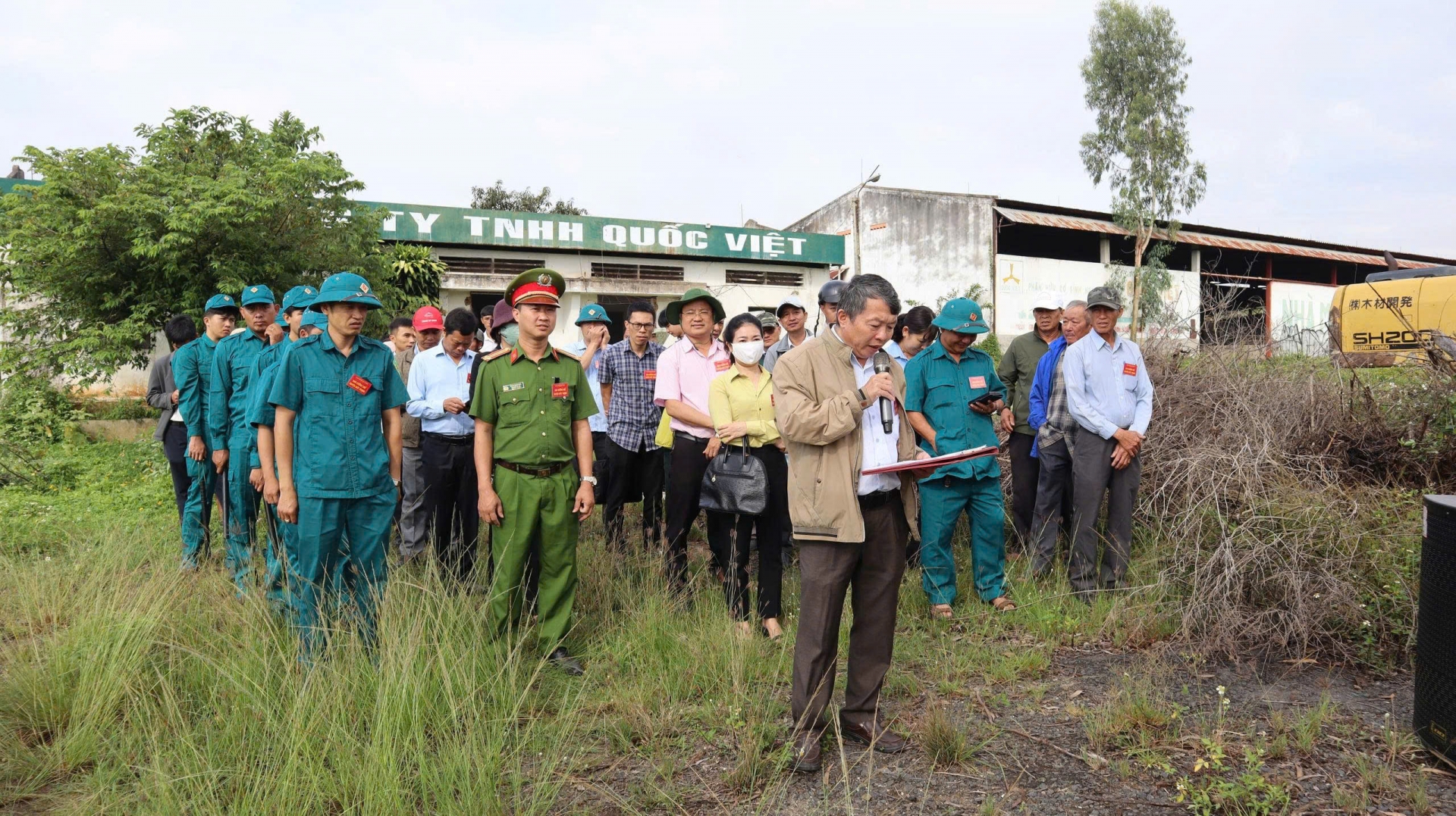 Cưỡng chế thực hiện quyết định thu hồi đất cho Công ty TNHH Quốc Việt thuê tại huyện Đức Trọng