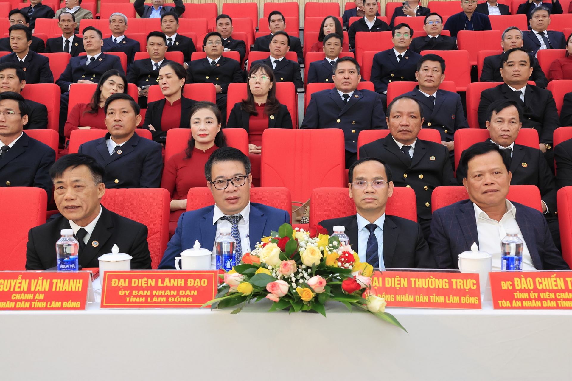 Lãnh đạo tỉnh, Tòa án tỉnh tham dự lễ 