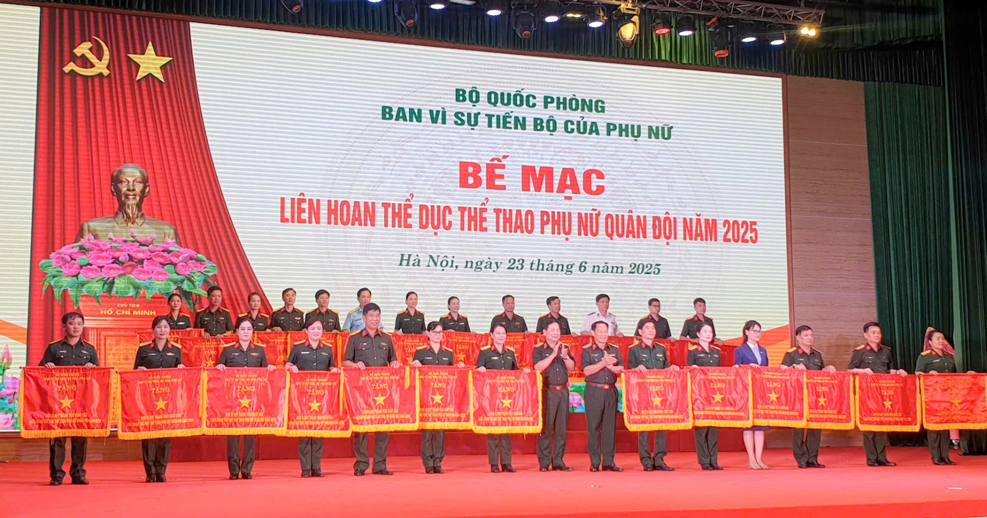 Học viện Lục quân đạt thành tích xuất sắc tại Liên hoan Thể dục thể thao Phụ nữ Quân đội năm 2025