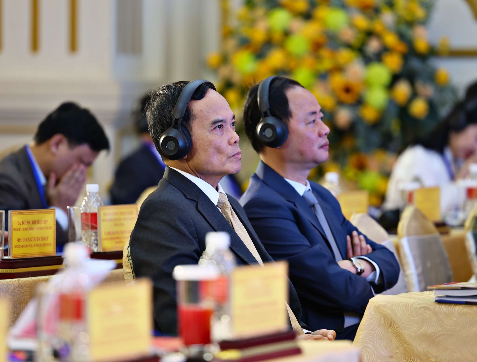 Ông Trần Lưu Quang - Bí thư Trung ương Đảng, Trưởng Ban Chính sách, chiến lược Trung ương tham dự Hội thảo