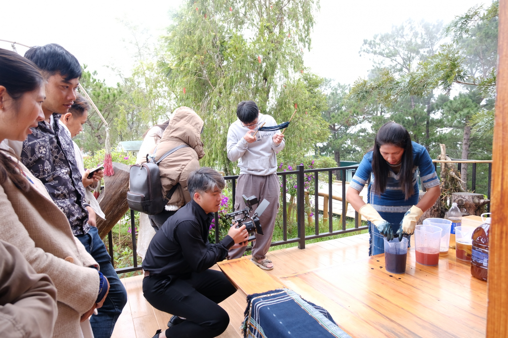 Workshop thu hút dự quan tâm của du khách