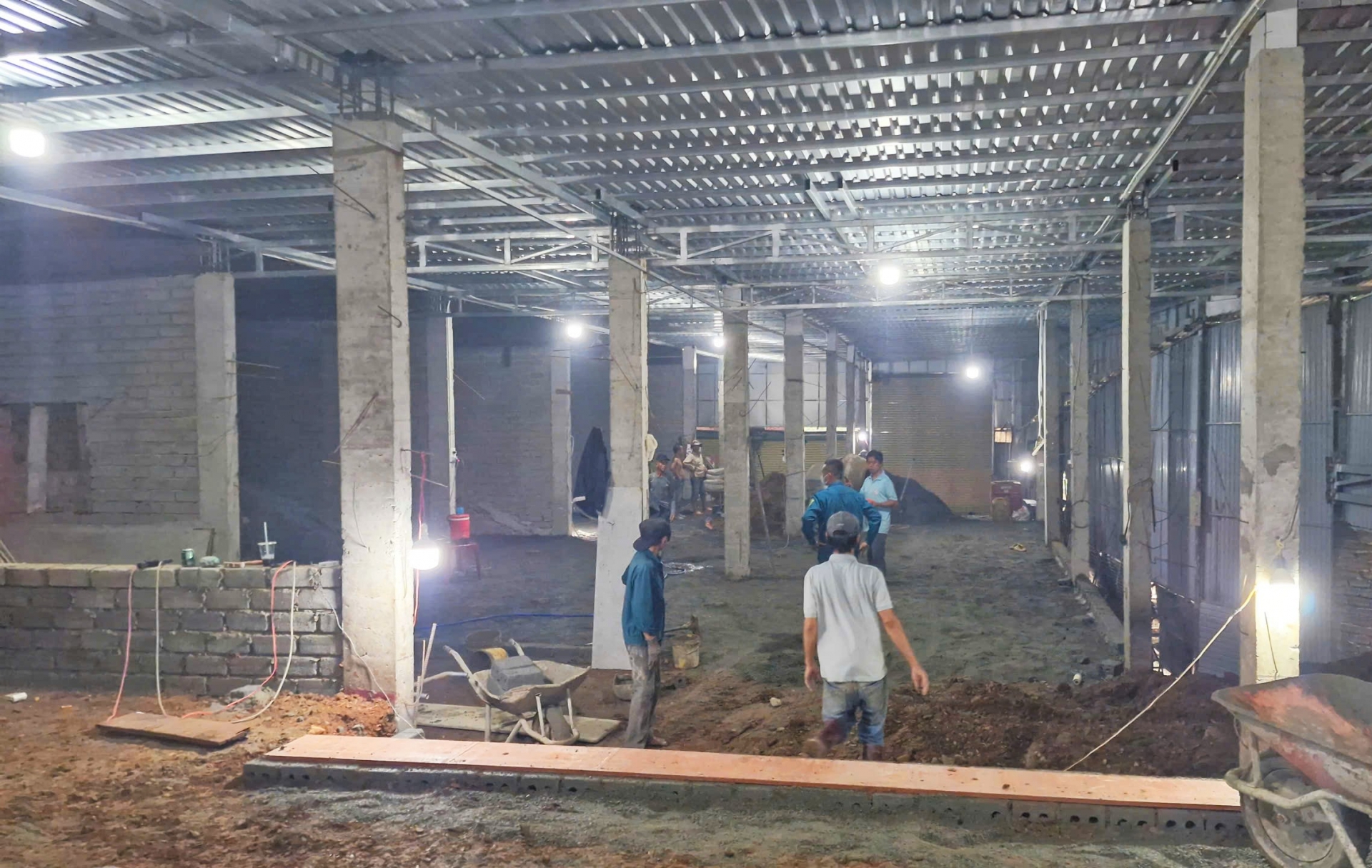 Công trình xây dựng không phép trên đất rừng phòng hộ đèo Bảo Lộc có diện tích lên tới hơn 740 mét vuông