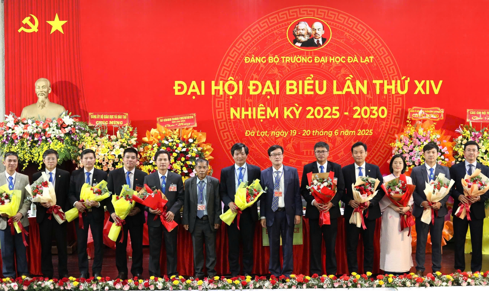 Ra mắt Ban chấp hành Đảng bộ Trường Đại học Đà Lạt nhiệm kỳ 2025 – 2030.
