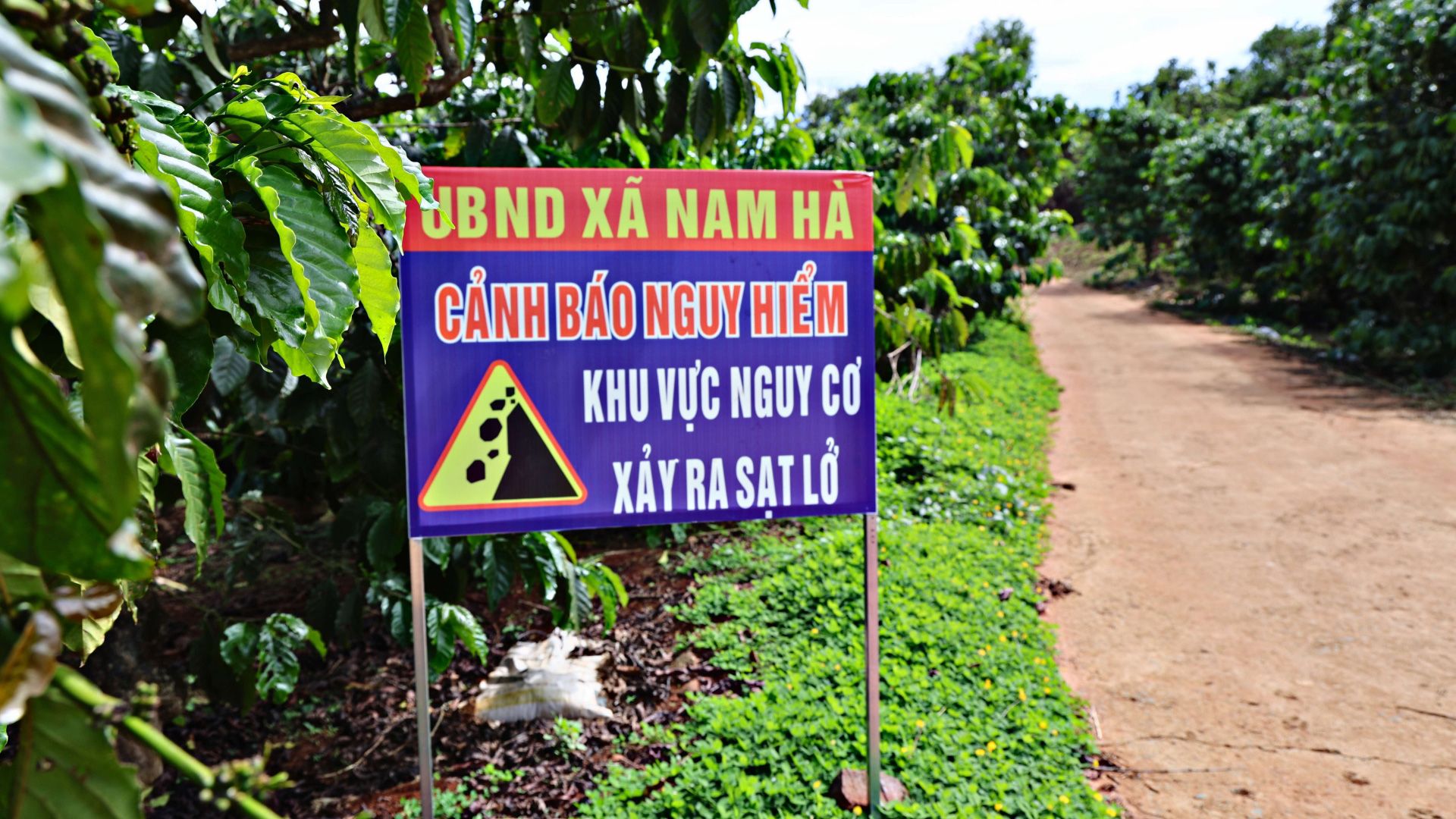 Lâm Hà: Tranh cãi về nguyên nhân sạt lở đường liên thôn