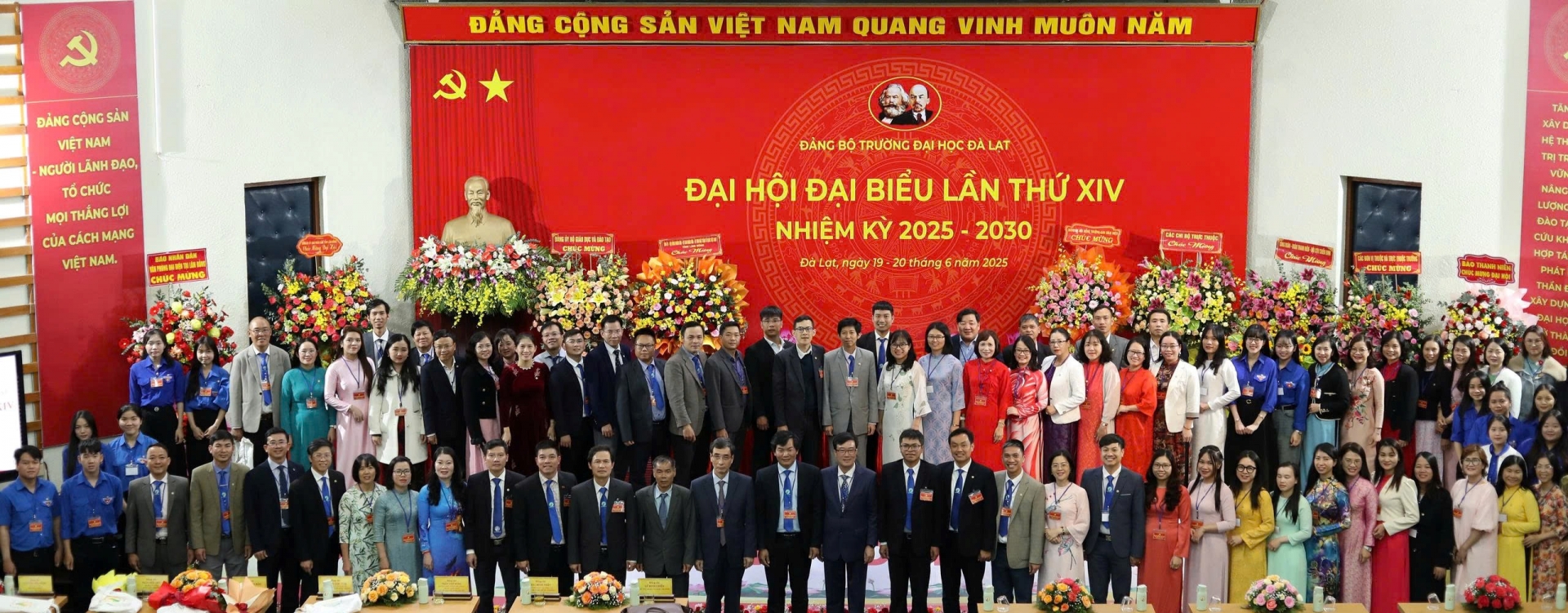 Đại hội Đảng bộ Trường Đại học Đà Lạt nhiệm kỳ 2025 - 2030 diễn ra thành công tốt đẹp.