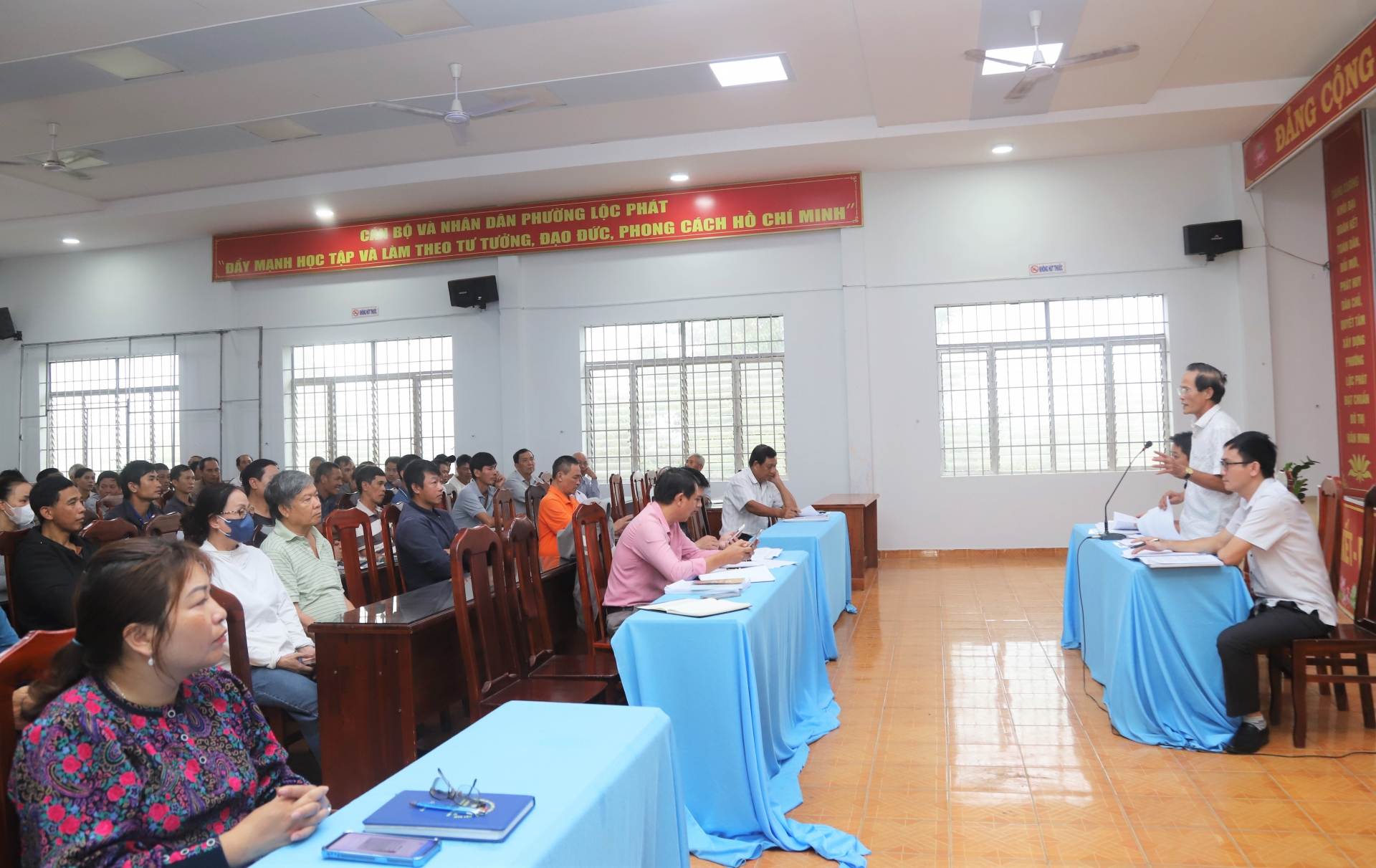 Ban Quản lý Dự án đầu tư xây dựng TP Bảo Lộc và UBND phường Lộc Phát