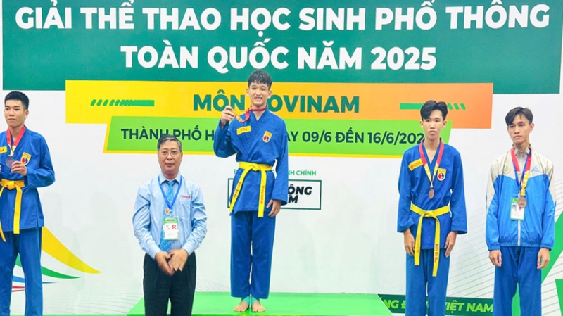 Lâm Đồng đoạt 13 huy chương tại Giải Thể thao học sinh toàn quốc năm 2025