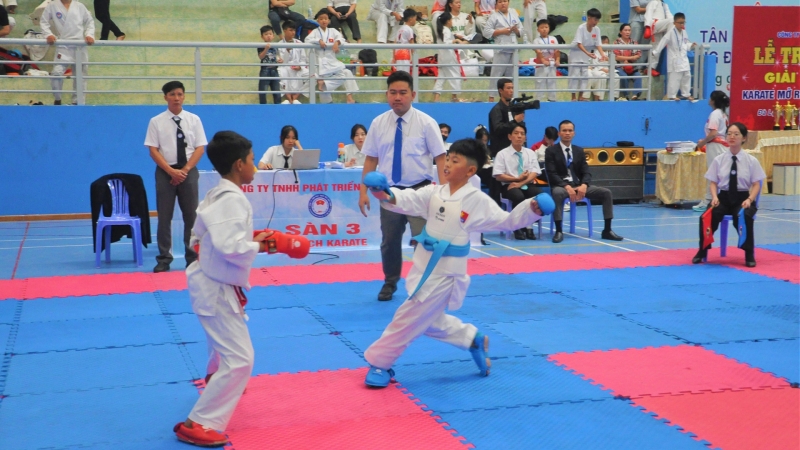 Trên 730 vận động viên tranh tài tại giải Cúp Vô địch Karate mở rộng tại Đà Lạt