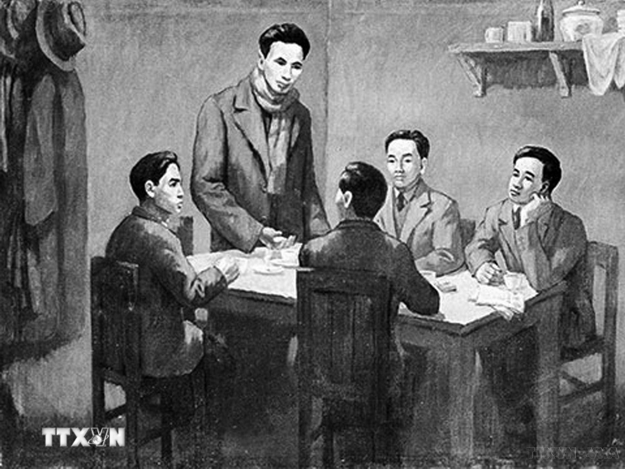 Từ ngày 6/1-7/2/1930, Hội nghị hợp nhất các tổ chức Cộng sản, thành lập Đảng Cộng sản Việt Nam họp ở Hong Kong (Trung Quốc) dưới sự chủ trì của đồng chí Nguyễn Ái Quốc thay mặt cho Quốc tế Cộng sản