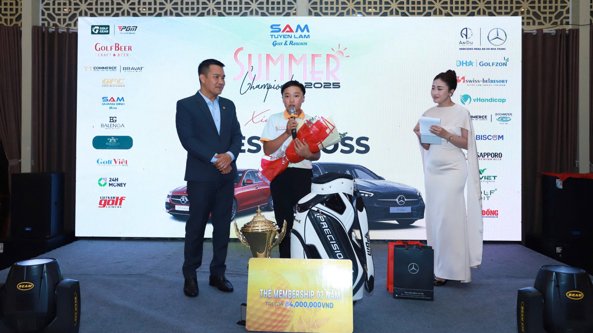 210 golfer tranh tài giải SAM Tuyen Lam Summer Championship 2025
