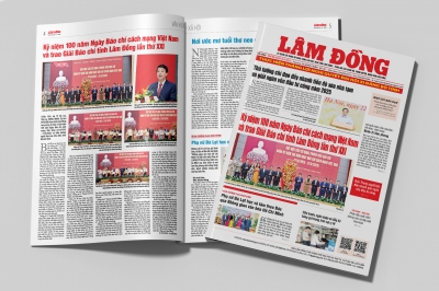 Báo Lâm Đồng thứ Hai ngày 23-6-2025