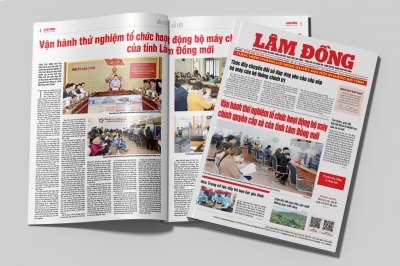 Báo Lâm Đồng thứ Ba ngày 24-6-2025