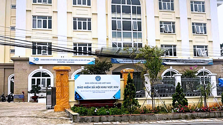 Địa chỉ tiếp nhận hồ sơ và trả kết quả thủ tục hành chính của Bảo hiểm xã hội khu vực XXV